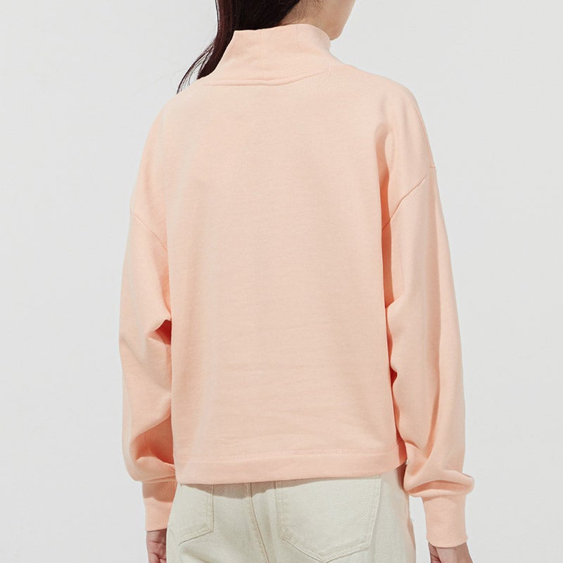 PUMA (WMNS) PUMA Her Retro Embroidered Loose High Collar Hoodie Small - Image 3