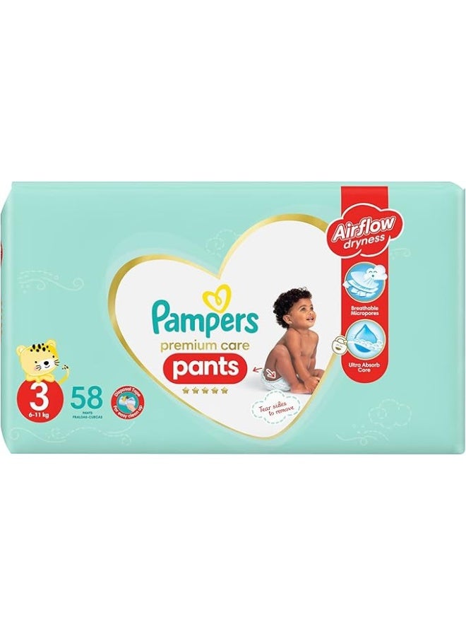 Pampers Premium Care Pants Size 3 56S - Image 1