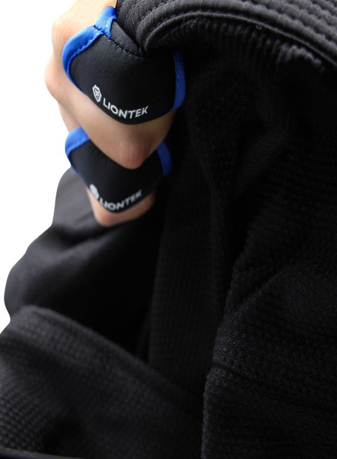 LIONTEK Single Finger Sleeve Pair - Sports Compression Finger Sleeve for BJJ, MMA, Basketball, Weight Lifting, and More (Small) - Image 5