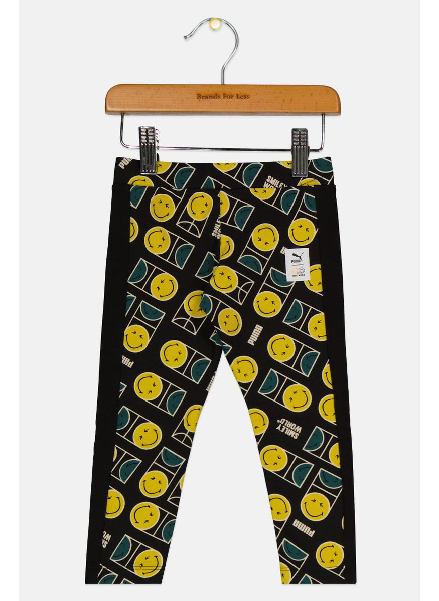 PUMA Toddlers Boy All Over Printed Pull On Tights, Back  - Image 1