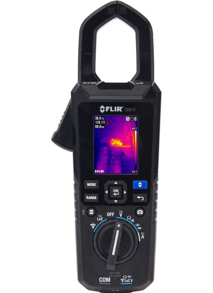 Flir FLIR CM275KIT Industrial Thermal Imaging Clamp Meter Kit with Datalogging Wireless Connectivity IGM  Rechargeable Battery  - Image 1