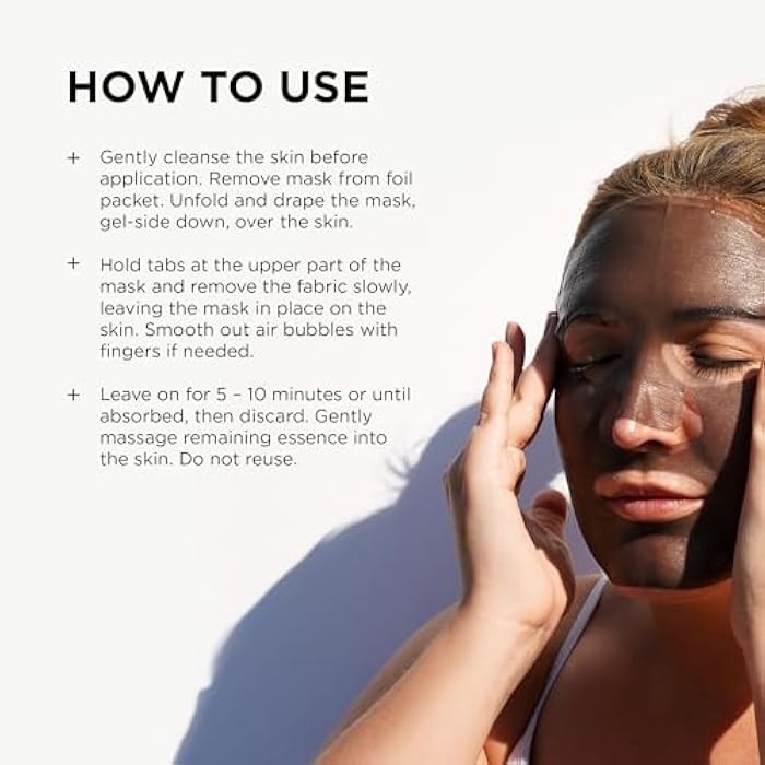 IMAGE Skincare, I MASK Hydrating Hydrogel Sheet Mask, Hyaluronic Acid Hydro Facial Mask, Refreshing, Hydrating and Soothing - Image 5