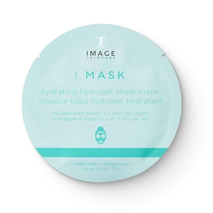IMAGE Skincare, I MASK Hydrating Hydrogel Sheet Mask, Hyaluronic Acid Hydro Facial Mask, Refreshing, Hydrating and Soothing - Image 1