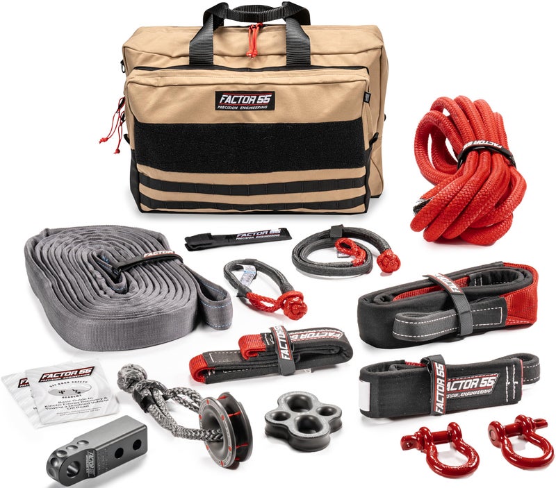 Factor 55 مجموعة استرداد كبيرة الحجم مزودة بميزات كاملة من فاكتور 55 بوراه للمتسابقين المتقدمين مع هيتش لينك الأسود - Image 3