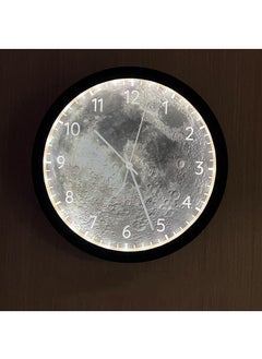 luminous moon clock