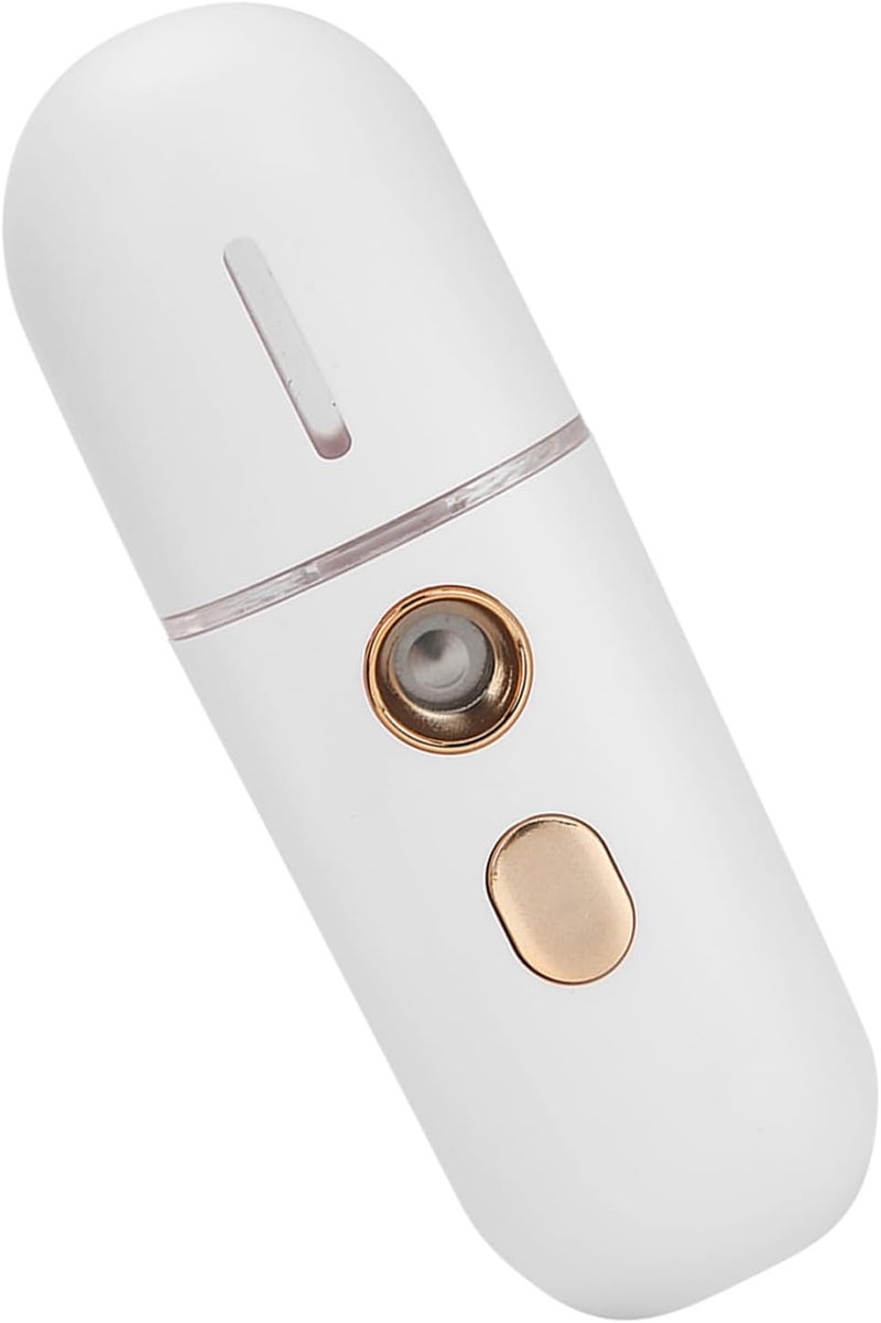 Face Mist Sprayer, USB Charging Nano Moisturizing Portable Face Humidifier, Compact Design with 20ml Water for Daily Skincare and Summer Hydration - Image 3