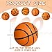 Sumind 100 Pcs Mini Basketball Stress Ball Bulk 16 Inch Mini Basketball Party Favor Small Soft Foam Squeeze Ball Anxiety Stress Relief for Party DecorationsOrange - Image 4