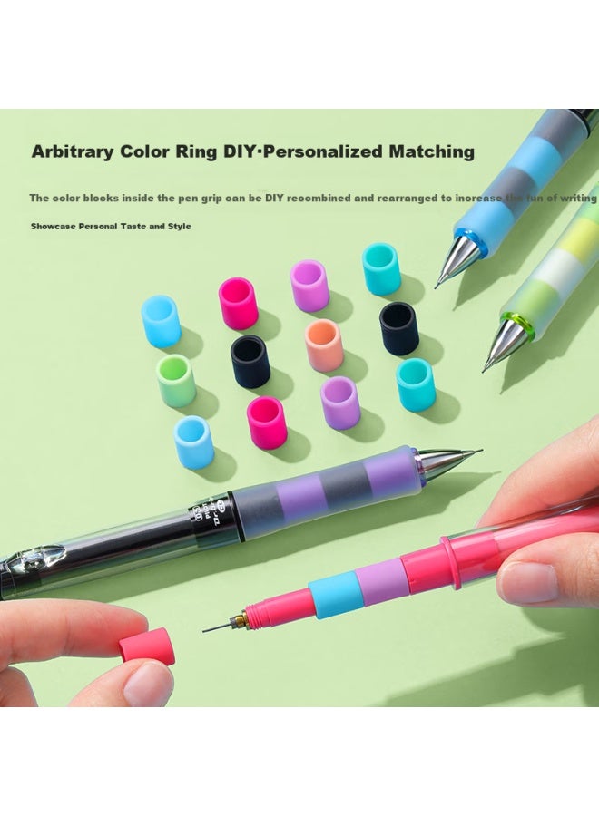 Pilot Ergonomic Mechanical Pencil 0.5Mm Anti-Fatigue For Spring Outings And Sketching, Elementary School Students' Writing, Limited Edition, Red Pink Hdgcl50R-Psp Original Import - Image 4