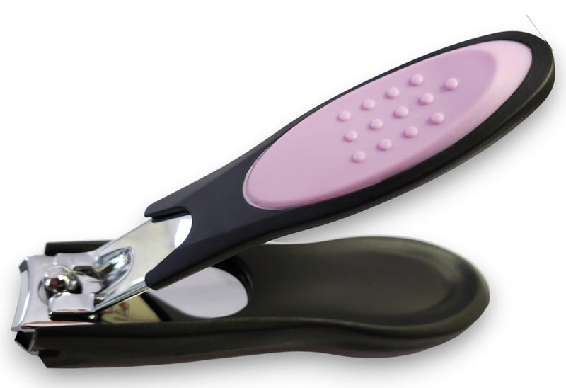 DreamCut Dream Cut Nail Clipper, Toenail Clippers, Chrome Plated, Stainless Steel, Sharp, Sturdy, Comfort Grip, Nail Catcher, for Men and Women, Nail Cutter, Trimmer - Image 4