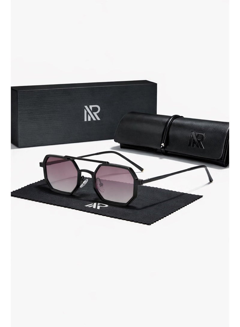 RITY Men & Women Sunglasses with Elegant Metal Frame and Polarized Lenses | Full UV Protection | Luxury Fashion Eyewear for Driving, Travel, Beach & Outdoor Activities | Stylish & Lightweight Design - Image 1
