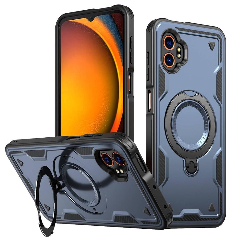 غطاء MagSafe | أزرق TPU+PC | مقاوم للصدمات لـ Samsung Galaxy A15 - Image 1