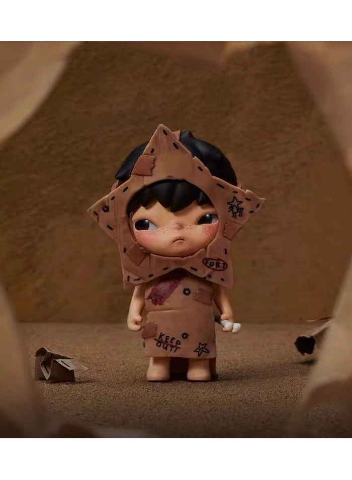 عام POPMARTHirono المأوى سلسلة مكفوفين مربع أونو الجيل السادس الاتجاه الشكل لعبة دمية (واحد) - Image 4