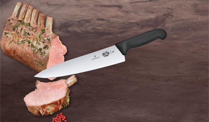 Victorinox 10-Inch Fibrox Pro Chef's Knife, Black - Image 3