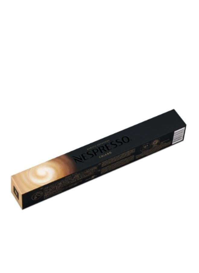 Nespresso - Nespresso Barista Creations Chiaro Roasted Ground Coffee Capsules, Original Line - 10 Capsules in 1 Sleeve - Image 1