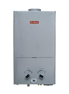 Fresh Gas water heater with adapter from Fresh, capacity 10 liters, silver color, model Gas10LS  - Image 2