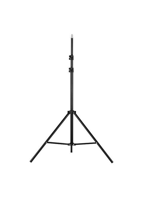 Adjustable Metal Tripod Light Stand Max. Height 1.6M/5.2ft with 1/4 Inch Screw for Photography Studio LED Video Light Umbrella Ring Light