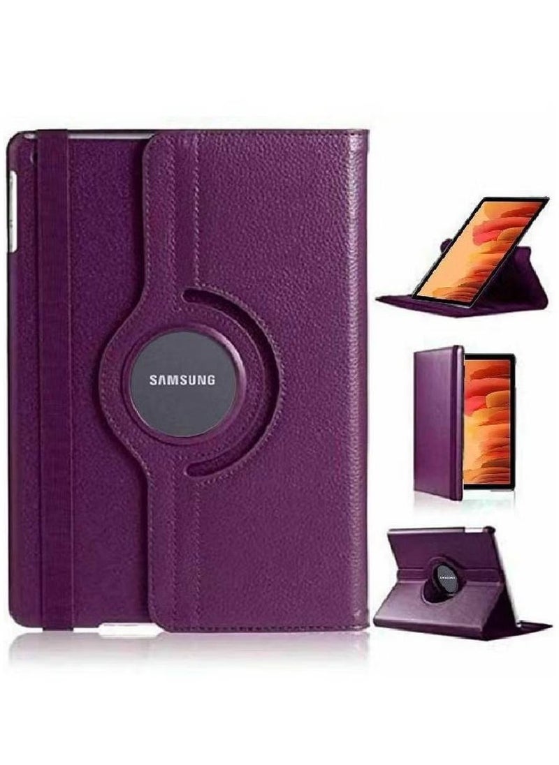 NAFO - Galaxy Tab A7 Case, 10.4" 2020 Tab A7 case, PU Leather Smart Case 360 Degree Rotating case Smart Folio Book case For Samsung Galaxy Tab A7 10.4-inch 2020 case (SM-T500/T505/T507) (Purple) - Image 1