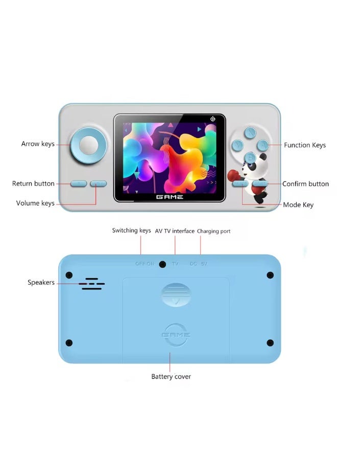 S5 Handheld Video Game Console – Portable Retro Mini Game Player with 520 Classic Games, Single/Dual Player, Gift for Kids - Image 2