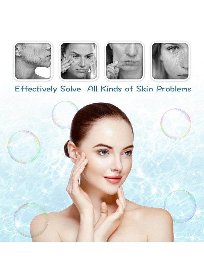 HXDZFX HXDZFX LED FACIAL LIGHT THERAPY MASK-Led Face Mask Light Therapy, 7 Led Light Therapy Facial Skin Care Mask - Blue & Red Light for Acne Photon Mask - Skin Care Mask for Face and Neck.White  - Image 2