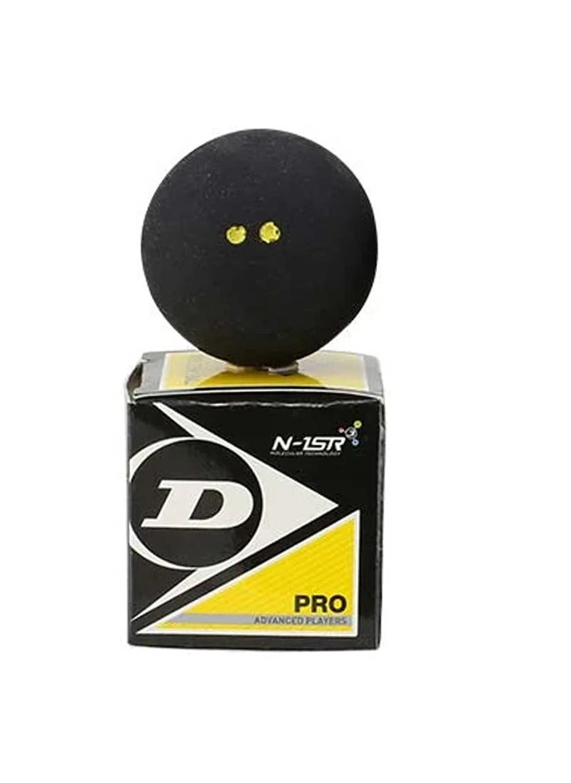 Dunlop Sports Dunlop Pro - Double Yellow Dot Squash Ball - 1-Pack  - Image 3