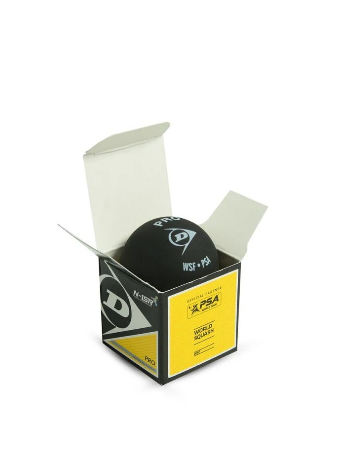 Dunlop Sports Dunlop Pro - Double Yellow Dot Squash Ball - 1-Pack  - Image 4