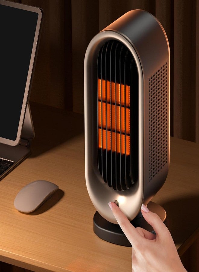 Drumstone (𝐒𝐩𝐞𝐜𝐢𝐚𝐥 𝟏𝟓 𝐘𝐞𝐚𝐫𝐬 𝐖𝐚𝐫𝐫𝐚𝐧𝐭𝐲) 1500W Smart Ceramic Space Heater with ECO Auto Mode, Silent Fan, Overheat & Tip-Over Protection, Energy Efficient Heater for Home, Office - Image 2