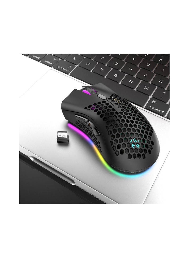 Wireless USB Rechargeable Mouse Lightweight Gaming Mouse - Image 2