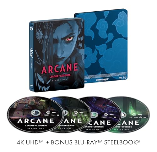 SHOUT! FACTORY Arcane: League of Legends - Season One Limited Edition Steelbook [4K] [4K UHD] - Image 2