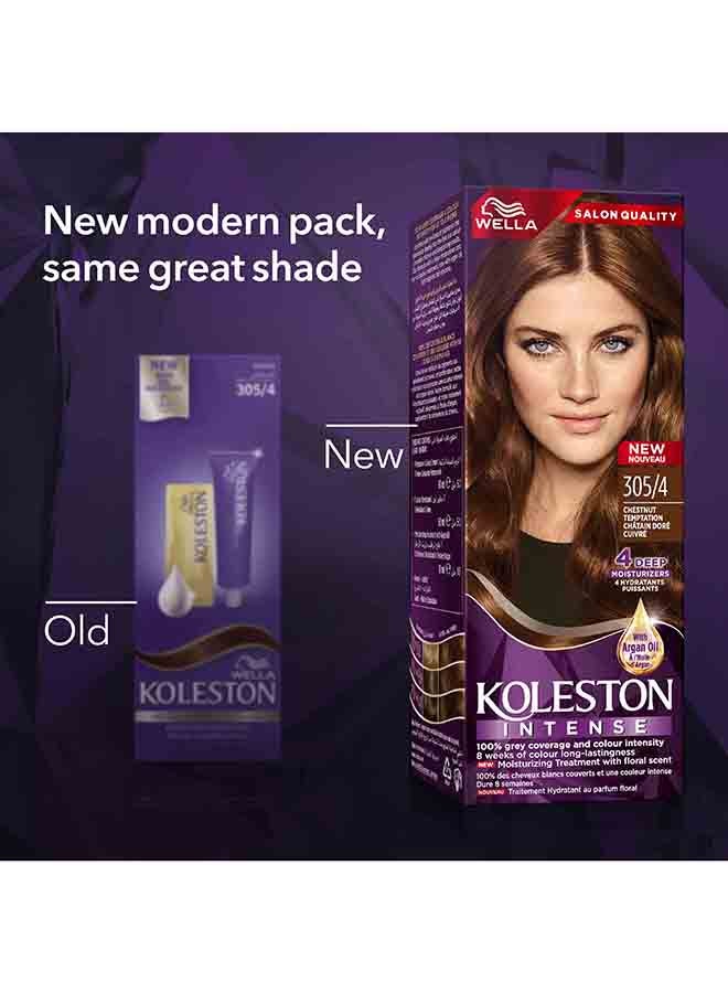 WELLA Koleston Intense Hair Color 305/4 Chestnut - Image 3