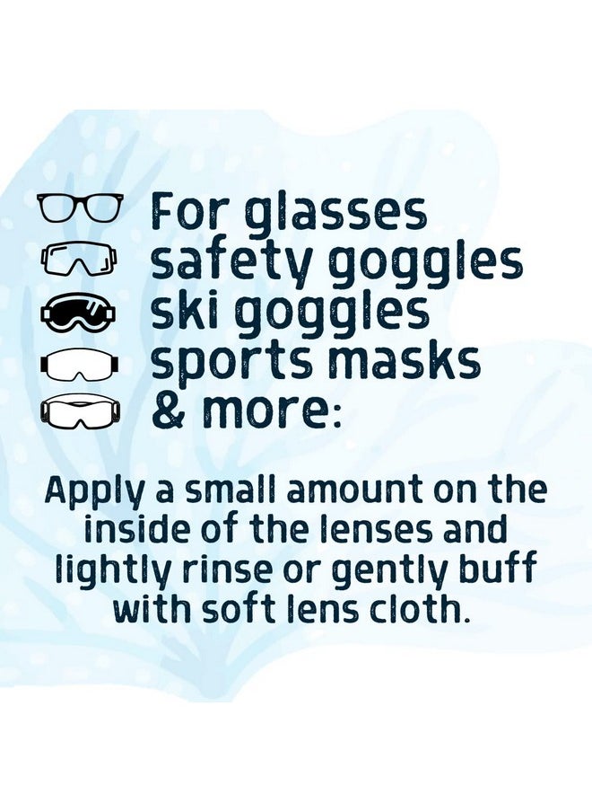 STREAM 2 SEA - Mask Defog, Reef Friendly Defogger Coating Anti Fog Mask For Glasses, Snorkel Mask, Scuba Divers, Ski Goggles And Sports Glasses Equipment - Image 1