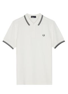 FRED PERRY Essential Logo Printed Polo Shirt  - Image 1
