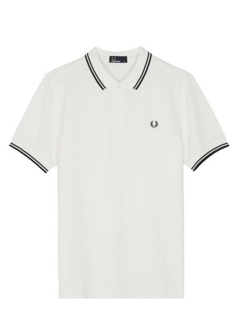 FRED PERRY Essential Logo Printed Polo Shirt  - Image 1