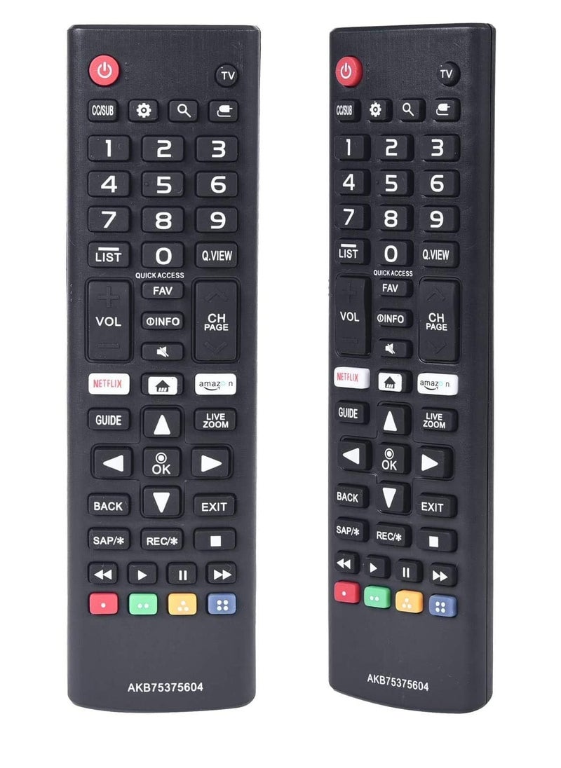 ELTRAZONE - Universal Remote Control Compatible with AKB75375604 for LG 4K Smart TVs – Replacement for Models 43UK6300PUE, 49UK6300PUE, 55UK6300PUE, 65UK6300PUE, 75UK6570PUB – Strong IR Signal, Easy Setup, Long Battery Life, and Full Functionality for TV Navigation, Volume, Channel, and Menu Controls – High-Performance Remote for Seamless Entertainment - Image 1