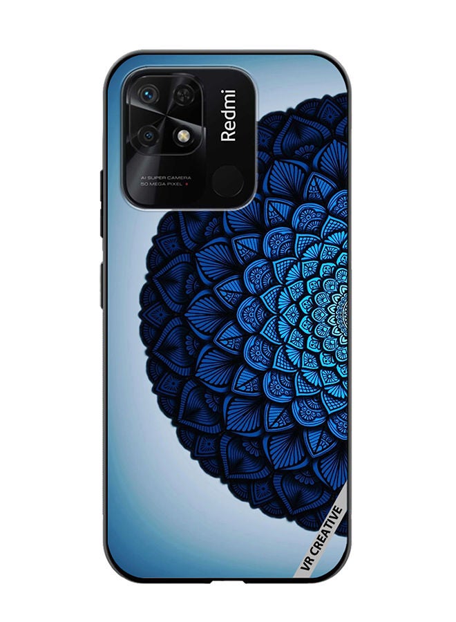 VR CREATIVE Protective Case Cover For Xiaomi Redmi 10C Flower Design Multicolour - Image 1