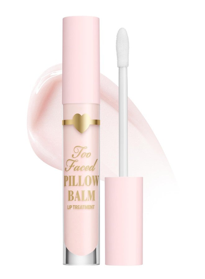 Too Faced Pillow Balm Ultra-Hydrating Lip Treatment | Liquid Lip Balm that Replenishes Lips with Hyaluronic Acid, 0.2 Fl Oz, Original - Image 1