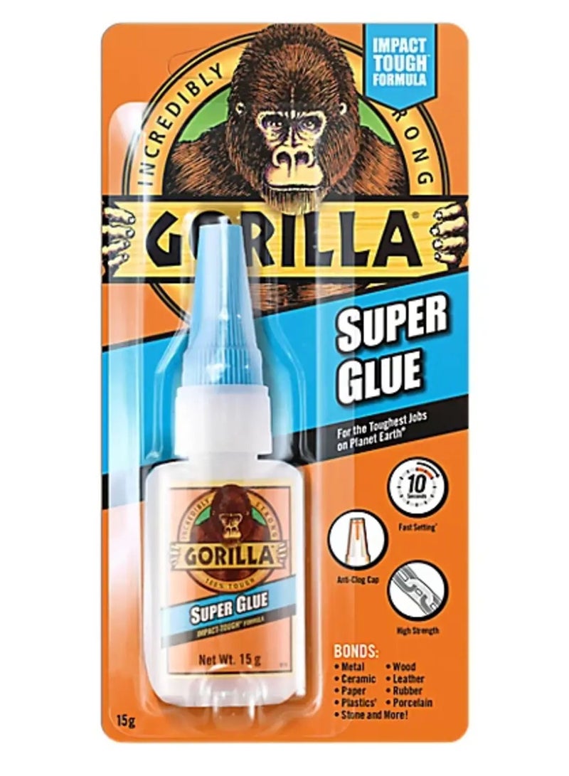 Gorilla Superglue 15g - Image 1