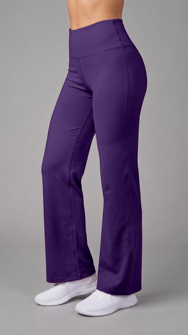 Mehrang Women High Rise Premium Gym /Active Wear Tights Stretchable Leggings Yoga Pants Gym Tight, Comfort Fit High Waist (Alpha, Xl, Lavender) - Image 5