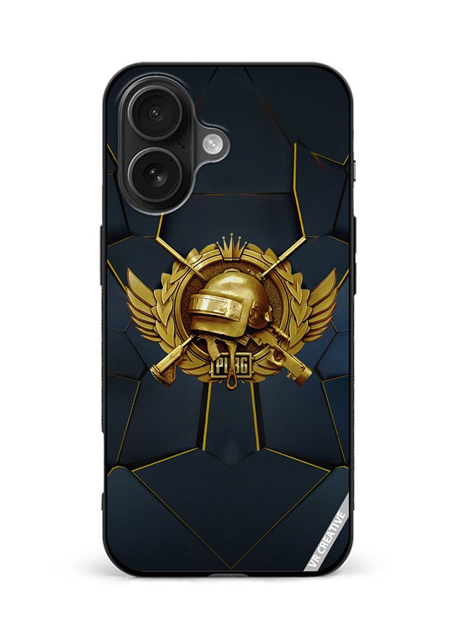VR CREATIVE Protective Case Cover For Apple iPhone 16 Plus Pubg Design Multicolour