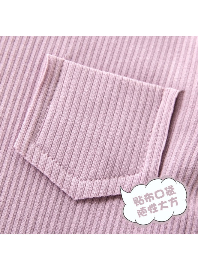 Doxiluka Girls' Long Sleeve T-shirt | Boys' Base Layer | Autumn Baby Clothes | Round Neck Trendy Infant Top | Spring/fall Kids Fashion - Image 4