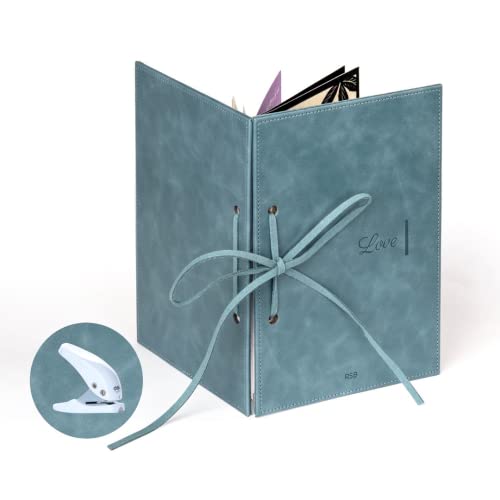 SIMPLY RSB Greeting Card Organizer Kit, Premium Vegan Leather, Transform Your Greeting Cards into a Forever Greeting Card Binder/Book/ Holder and Greeting Card Keeper - Image 1
