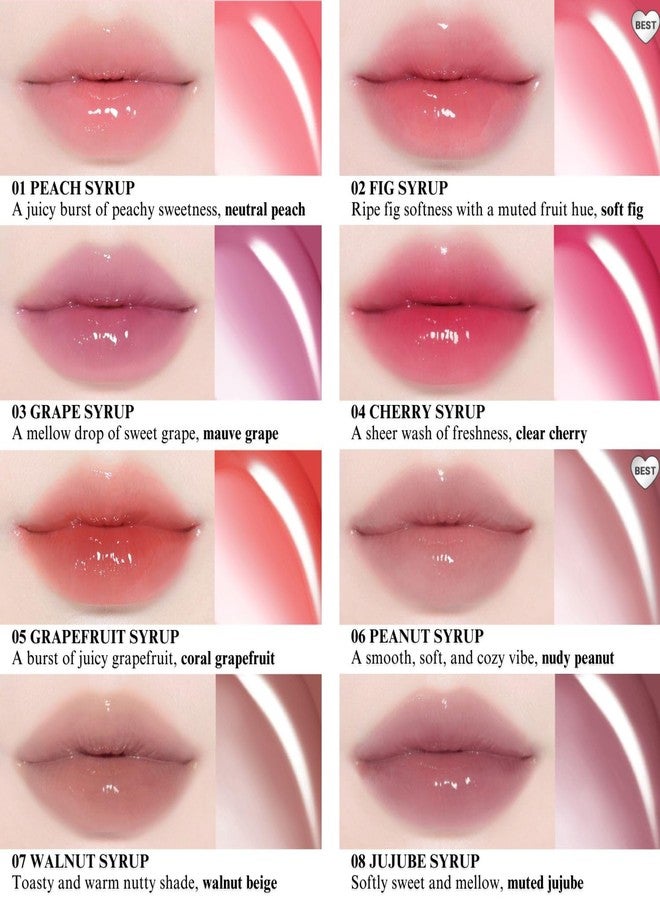 BBI@ BBIA BBIA Over Glaze Lip Gloss - Plumping & Volumizing Glossy Lip Tint with High-Glow Glassy Shine Finish, Naturally Moisturizing, Non-Sticky, Lightweight, Vegan, Korean Makeup (02 FIG SYRUP) - Image 3