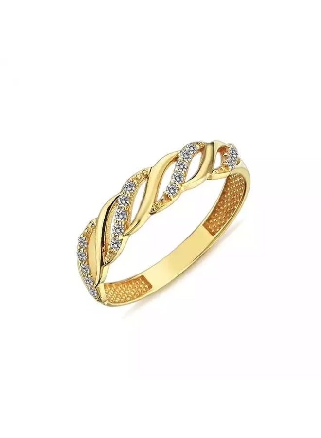 Ruby Art Gold 18K Pure Gold Women’s Ring - Premium Finish & Elegant Style - (2.65) Gram - Image 1