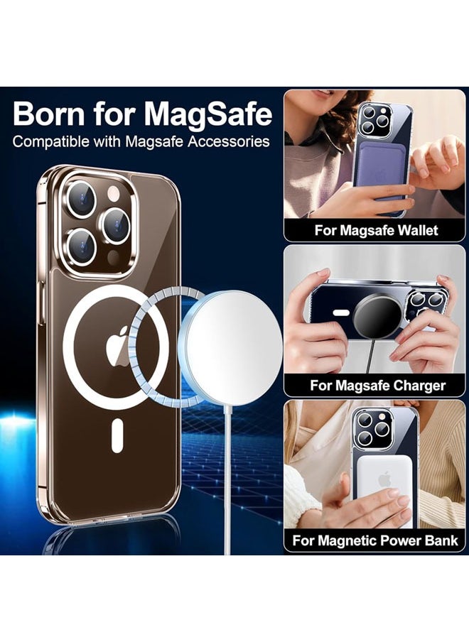 Privacy Case for iPhone 16 Pro, Clear Magnetic iPhone 16 Pro Phone Case with Privacy Screen Protector & Camera Protector, Ultra Slim Shockproof TPU Bumper Hard PC Cover - pzsku/Z6E5ACE6DE33DB000769FZ/45/_/1726462973/a31d3885-9fe9-4ff9-86d7-5d6c8a043e8e