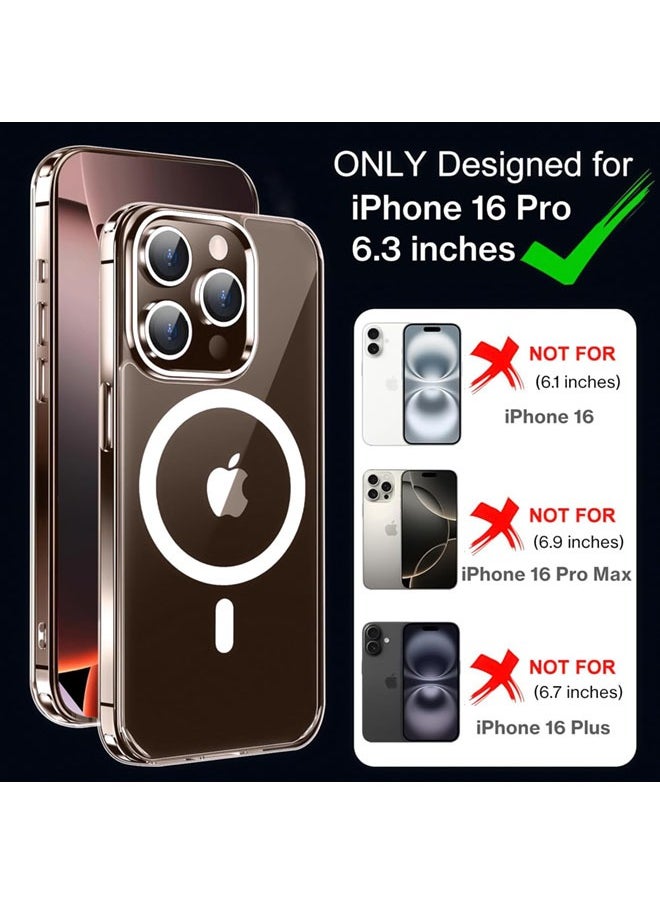 Privacy Case for iPhone 16 Pro, Clear Magnetic iPhone 16 Pro Phone Case with Privacy Screen Protector & Camera Protector, Ultra Slim Shockproof TPU Bumper Hard PC Cover - pzsku/Z6E5ACE6DE33DB000769FZ/45/_/1726462983/5da4604e-5b05-4b6f-8eb2-f5212a765374