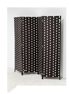 Generic Room divider/partition, white and black striped 