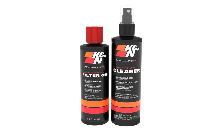 K+N K&N Air Filter Cleaning Kit: Squeeze Bottle Filter Cleaner and Red Oil Kit; Restores Engine Air Filter Performance; Service Kit-99-5050 - Image 4