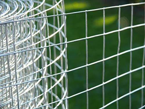 MESH MASTERS Welding Wire Garden Fencing Iron Net With 18 Guage Anti Bird 4Feet/10Feet Netting Uv Stablized With 6 Months Guarantee Free 1 Cutter,100 Pvc Wire Tags (Grey) - Image 5