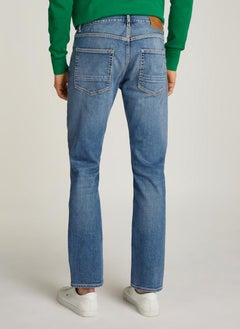 TOMMY HILFIGER Straight Fit Mid Wash Jeans  - Image 2