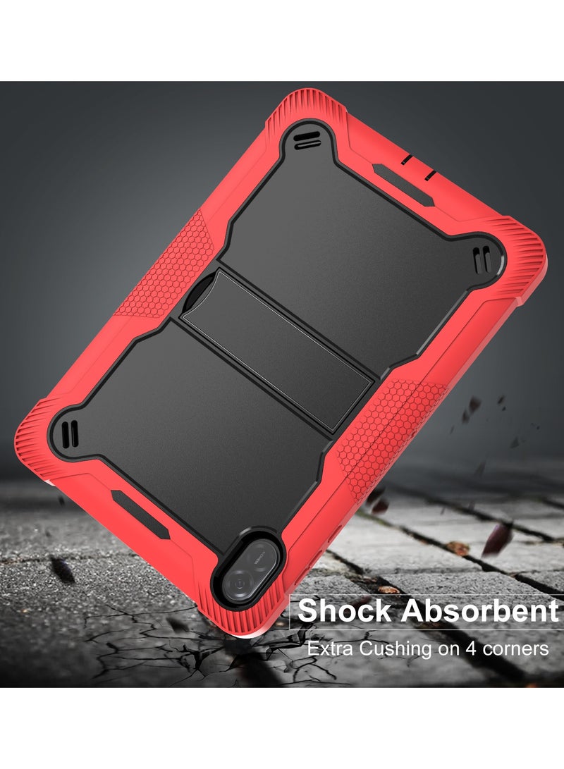 general Case for Honor pad x8a/x8a lte (11 inch) (2024), Silicone Thickened Anti-fall Tablet Case with Stand, Anti-friction Kids-Friendly Protective Cover for Honor pad x8a/x8a lte - Image 4