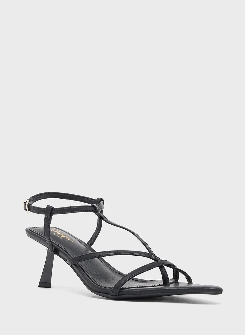Ginger High Heel Sandal With Pointed Toe